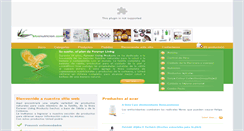 Desktop Screenshot of aloenutricion.com