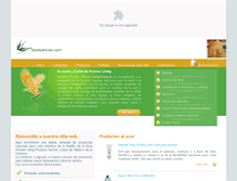 Tablet Screenshot of aloenutricion.com